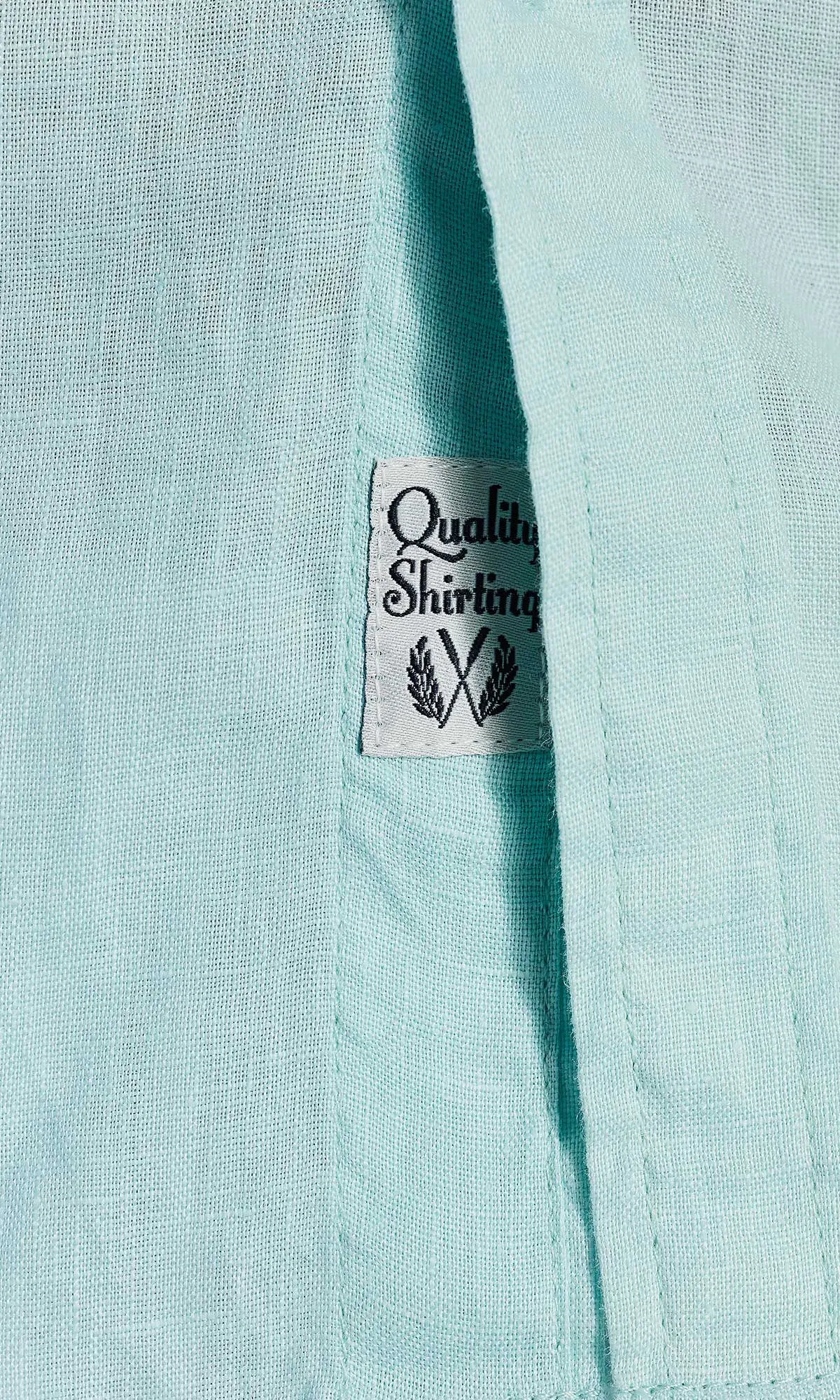 Linen Shirt Long Sleeve Spearmint