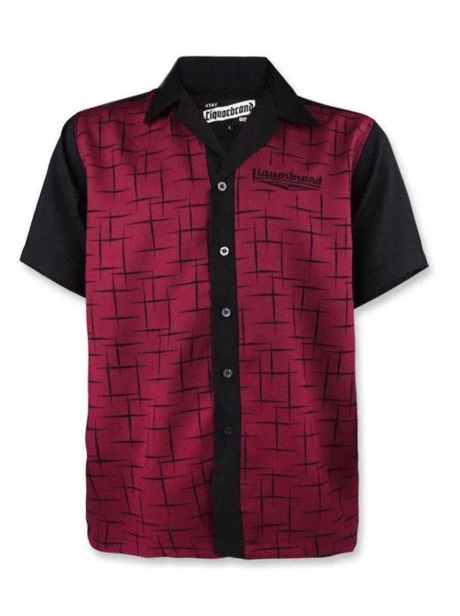 LIQUORBRAND ATOMIC BOWLING SHIRT