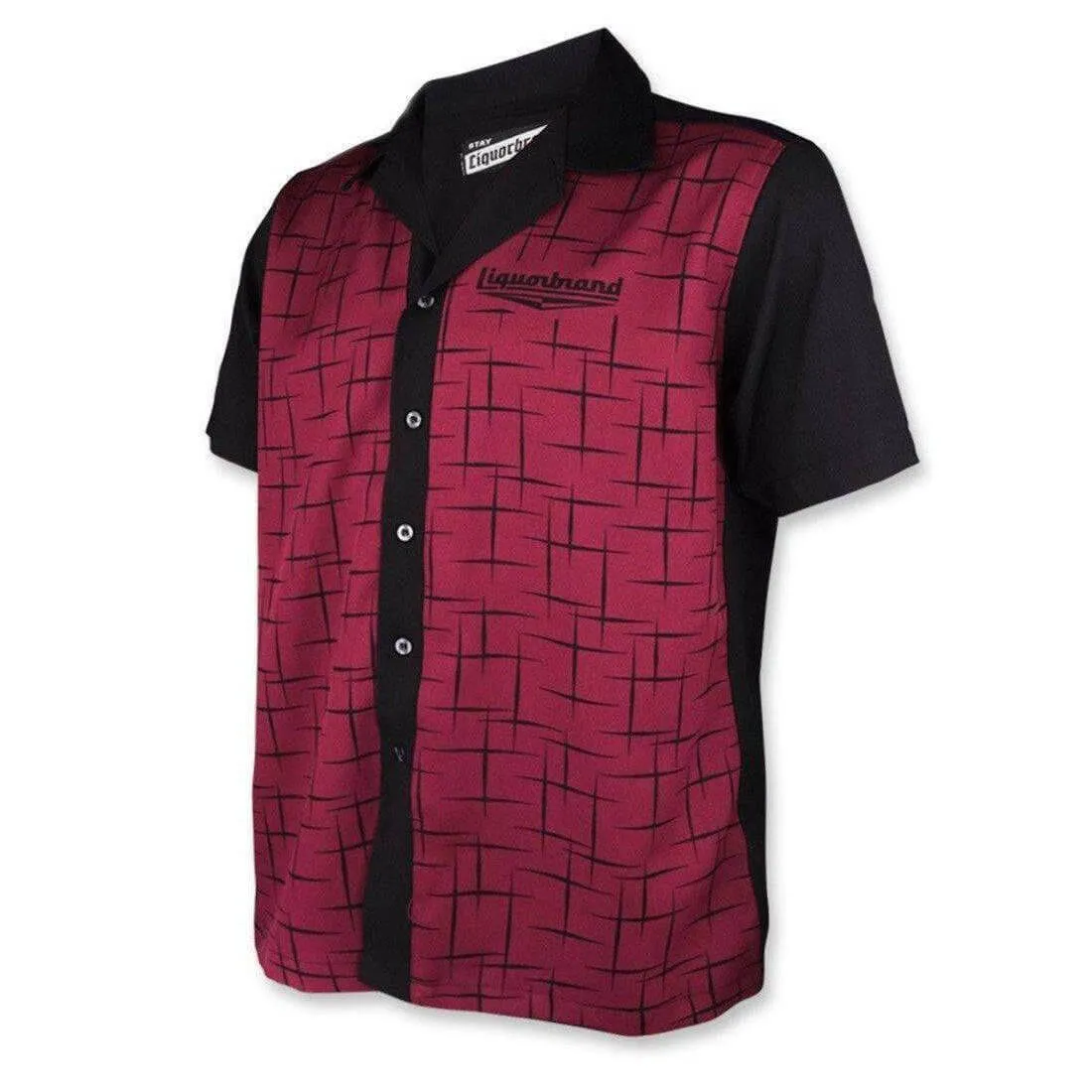 LIQUORBRAND ATOMIC BOWLING SHIRT