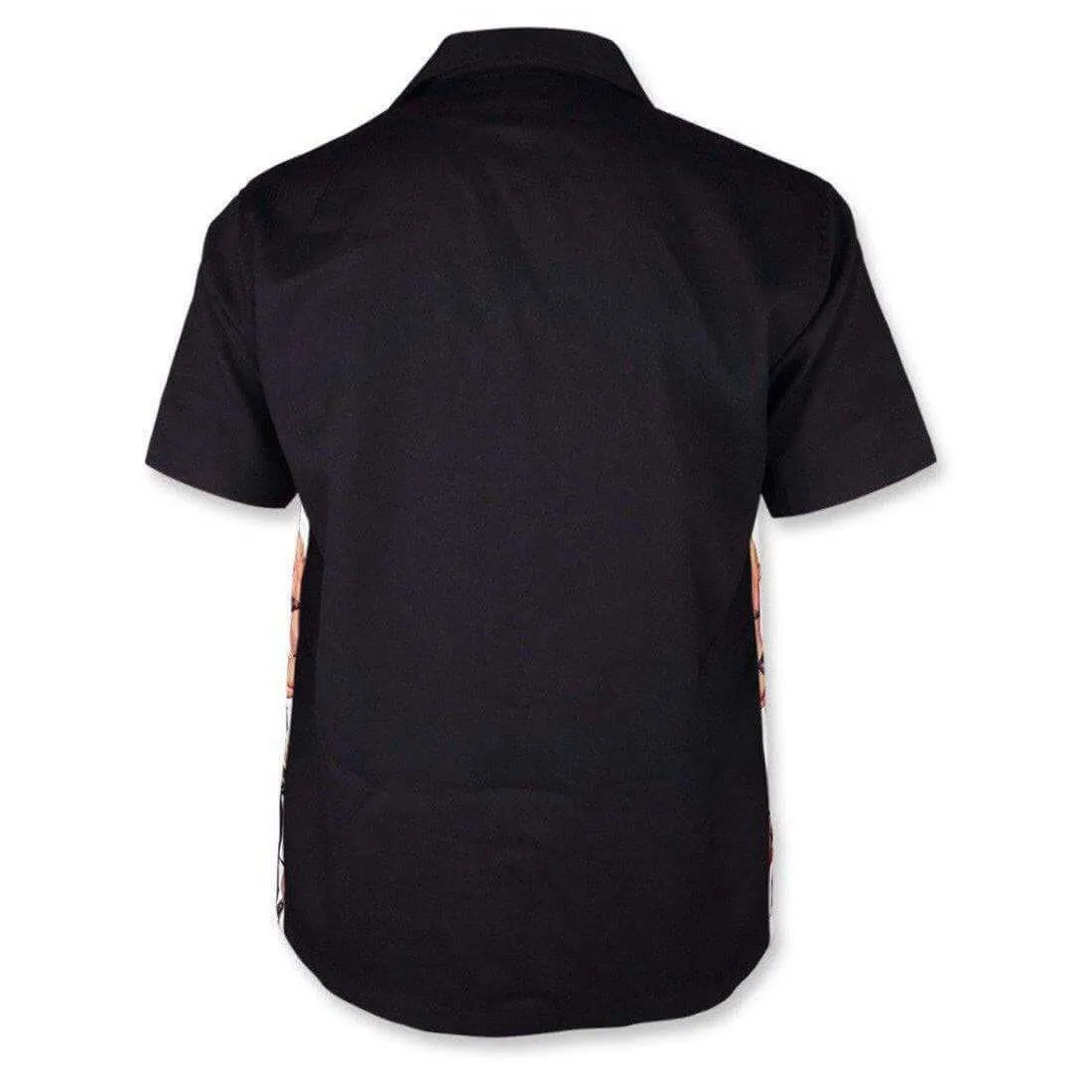LIQUORBRAND VIXEN WHITE BOWLING SHIRT