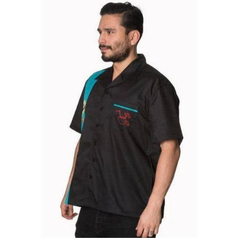 LITTLE MINX RETRO COCKTAIL SHIRT