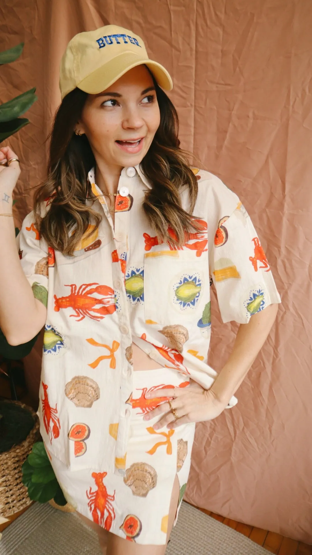 Lobster Feast Button Down