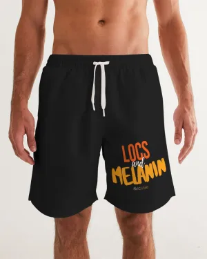 LOCS and MELANIN Men's Swim Trunks
