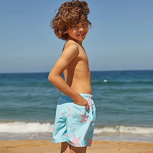 MaaMgic Boys Swim Trunks Toddler Swim Shorts Little Boys Bathing Suit Swimsuit Toddler Boy Swimwear