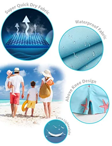 MaaMgic Boys Swim Trunks Toddler Swim Shorts Little Boys Bathing Suit Swimsuit Toddler Boy Swimwear