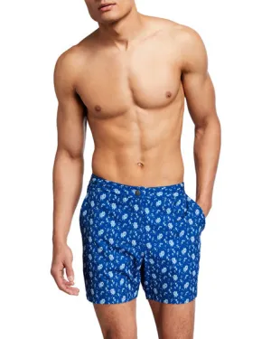 Malibu Patterned Swim Shorts