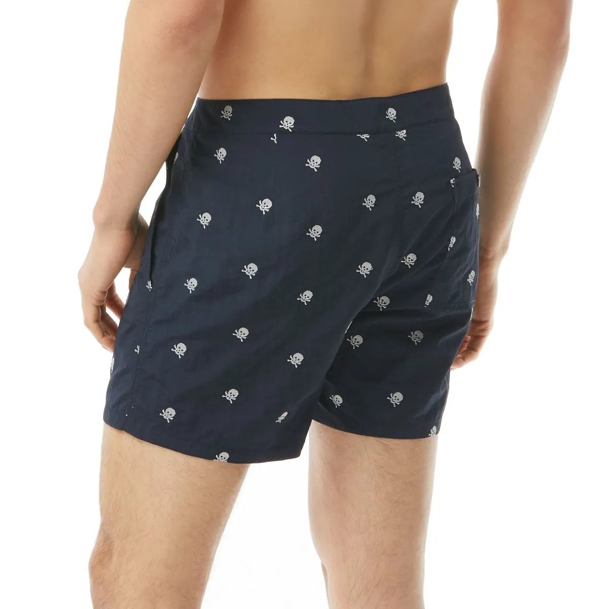 Malibu Swim Short - Skulls