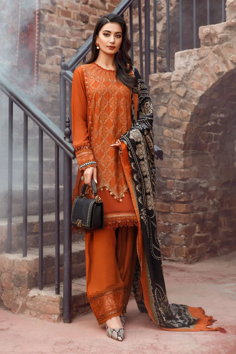 MARIA B | M PRINTS WINTER SHAWL COLLECTION 2022 | MPT-1608-B