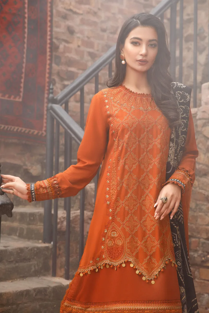 MARIA B | M PRINTS WINTER SHAWL COLLECTION 2022 | MPT-1608-B