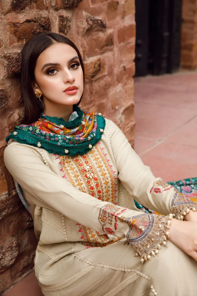 MARIA B | M PRINTS WINTER SHAWL COLLECTION 2022 | MPT-1610-A