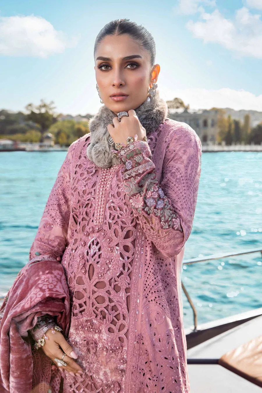 Maria.B | Linen Collection '23 | Ash pink DL-1106