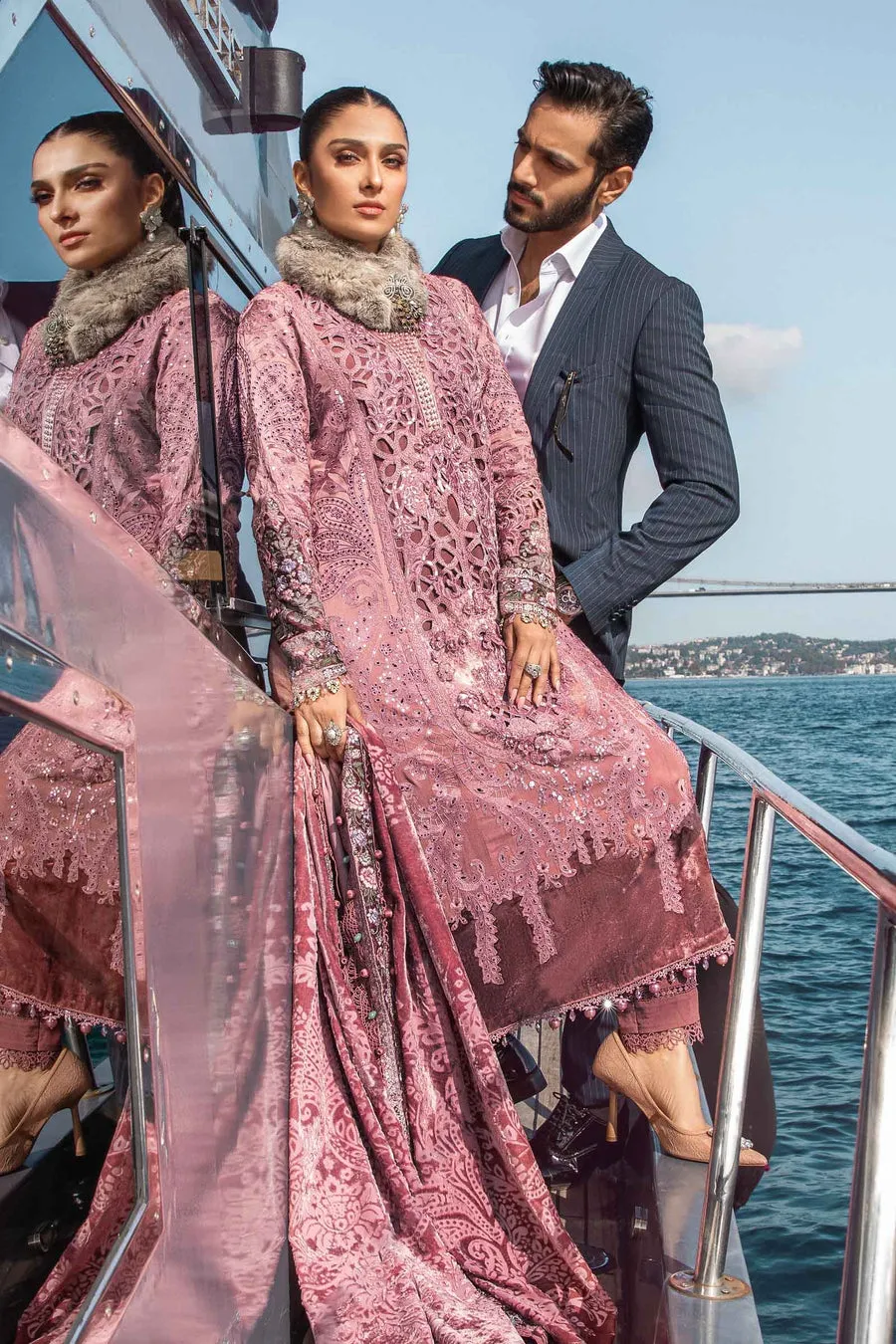 Maria.B | Linen Collection '23 | Ash pink DL-1106