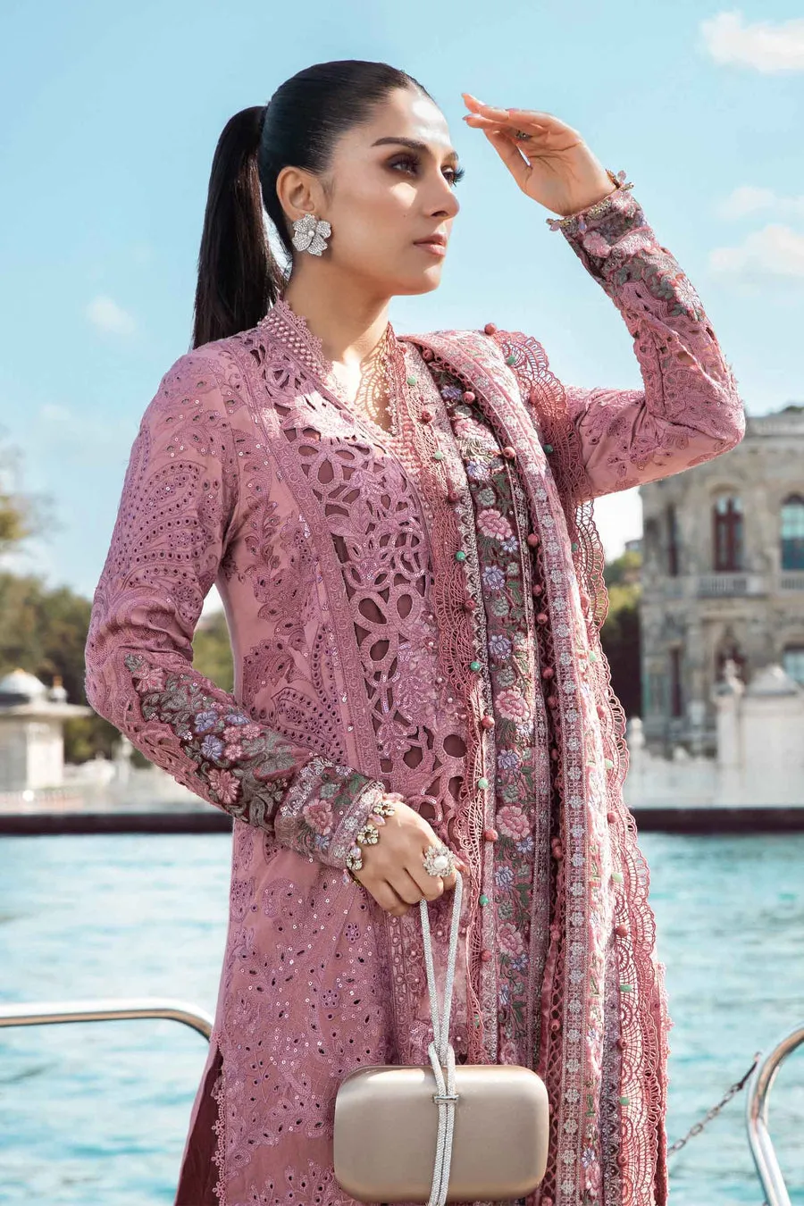 Maria.B | Linen Collection '23 | Ash pink DL-1106