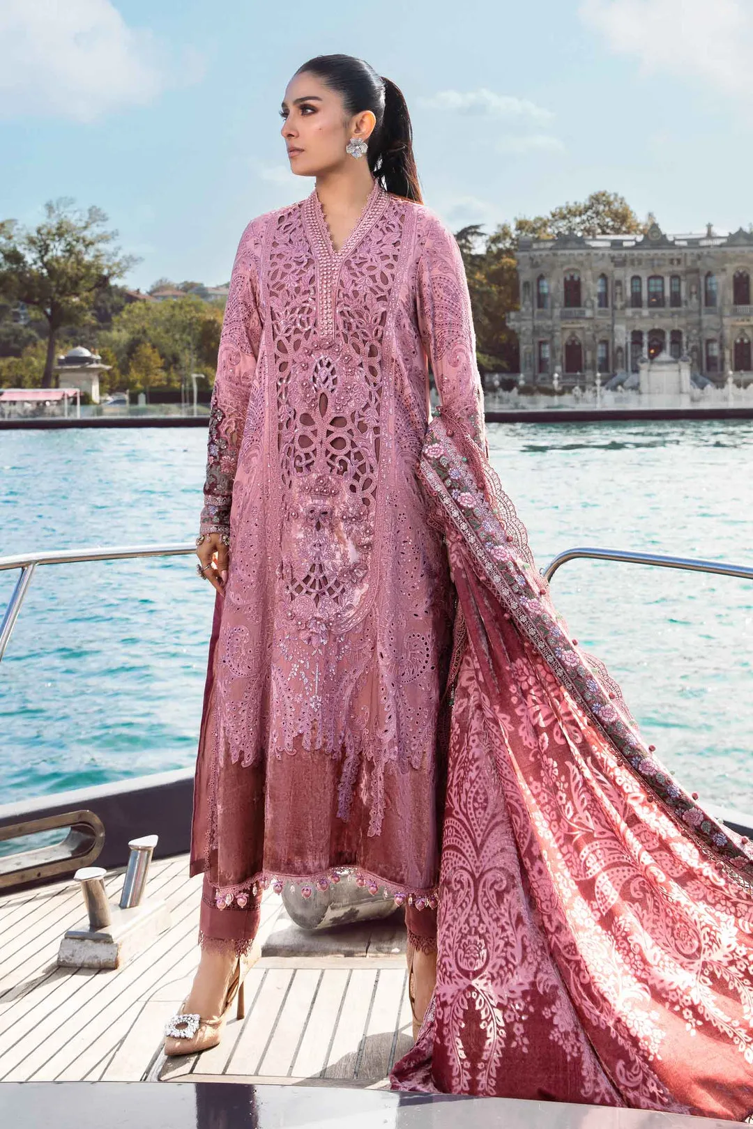 Maria.B | Linen Collection '23 | Ash pink DL-1106