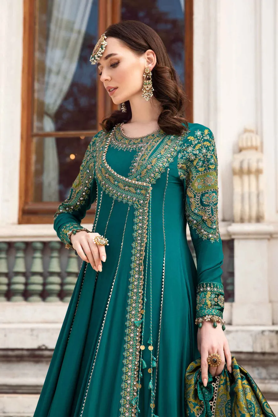 Maria.B | Linen Collection '23 | Emerald green DL-1107