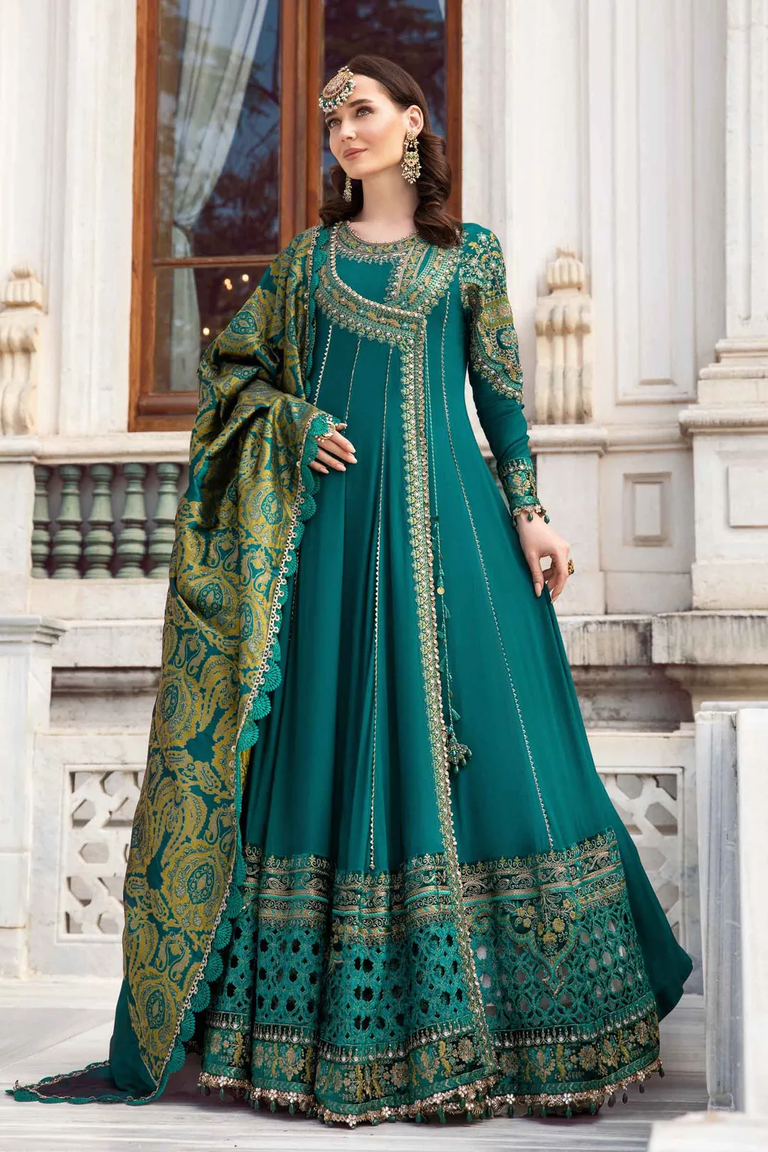 Maria.B | Linen Collection '23 | Emerald green DL-1107