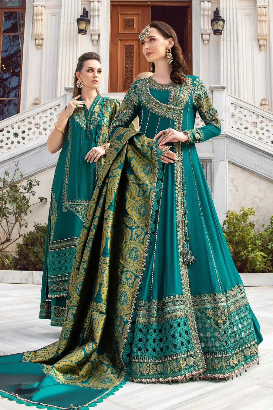 Maria.B | Linen Collection '23 | Emerald green DL-1107