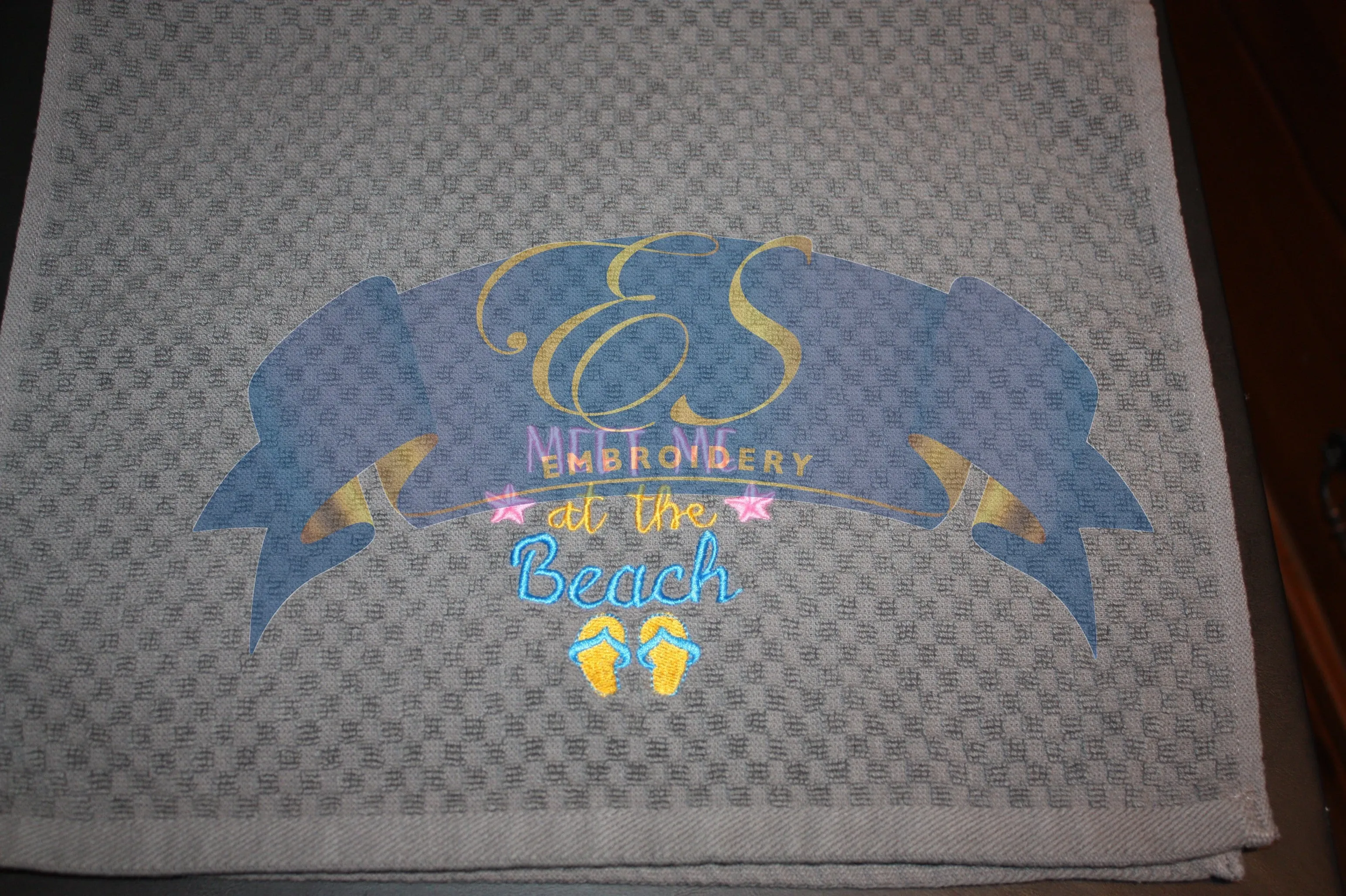 Meet me at the Beach Kitchen Towel
