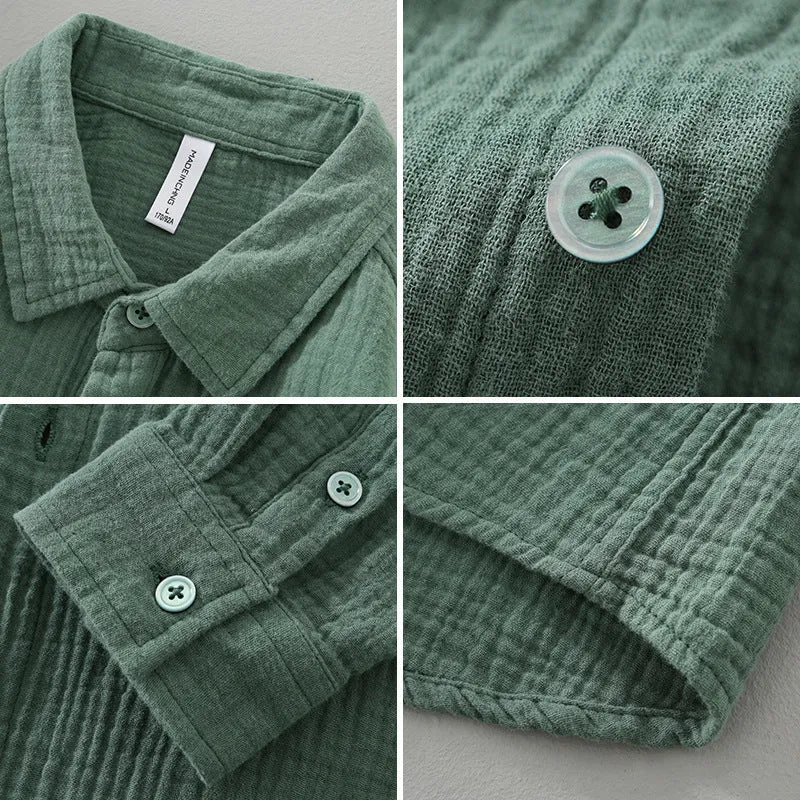 Men's - Lightweight Shirt – Breathable Fabric, Casual Fit – Everyday Wear