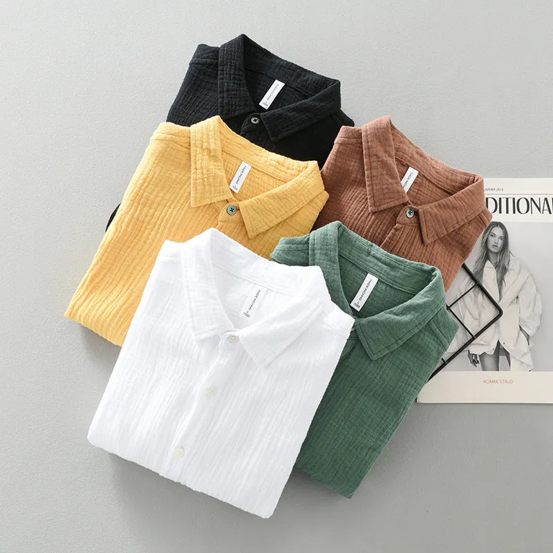 Men's - Lightweight Shirt – Breathable Fabric, Casual Fit – Everyday Wear