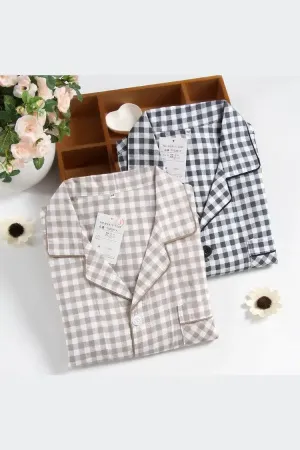 Men's Pajamas Double Gauze Home Service Suit