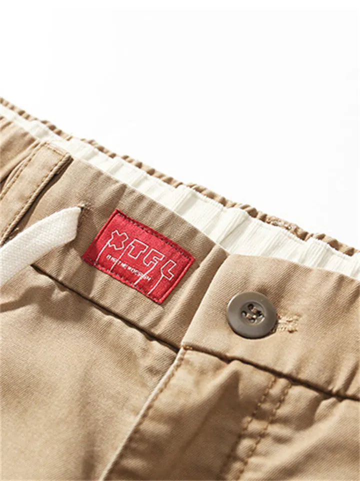 Men's Streetwear Elastic Waist Drawstring Pants