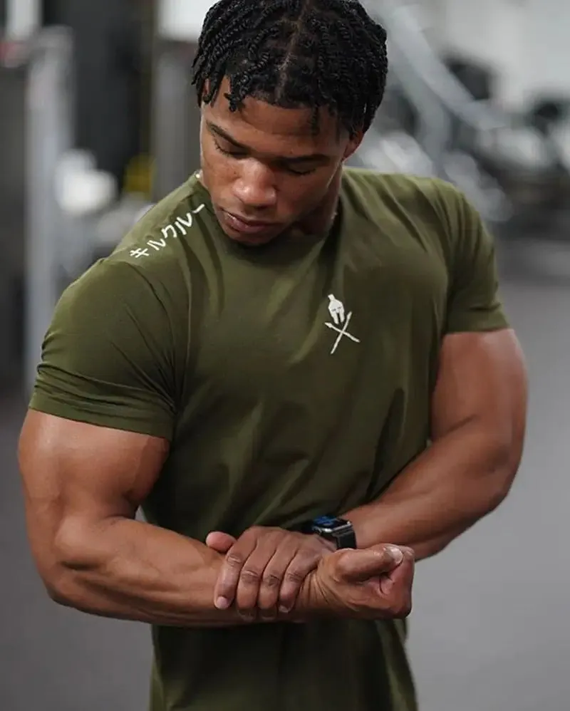 Men's Summer Bodybuilding Tee: Cool & Stylish