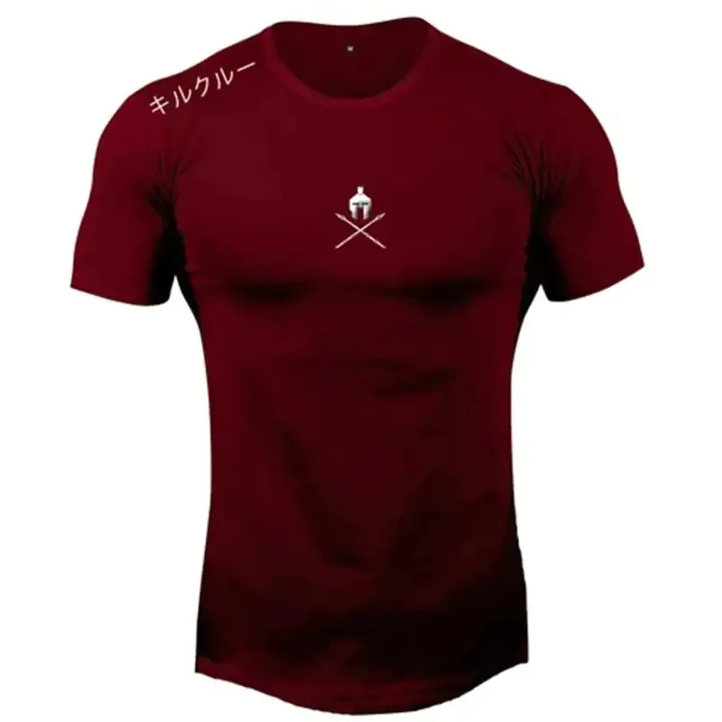 Men's Summer Bodybuilding Tee: Cool & Stylish