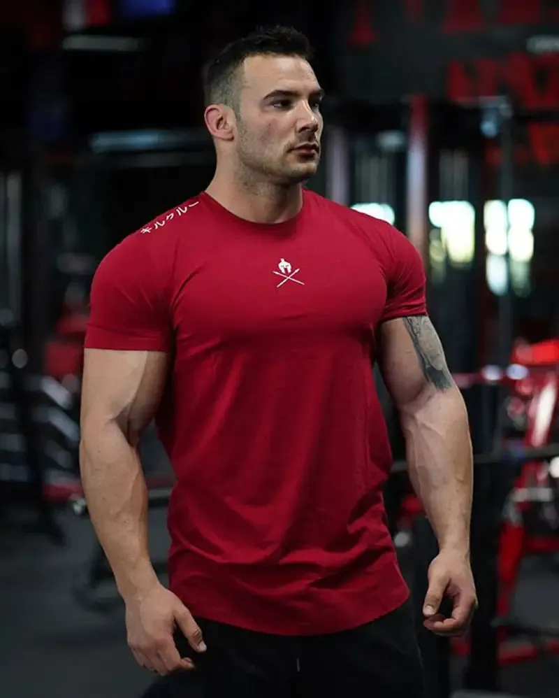 Men's Summer Bodybuilding Tee: Cool & Stylish