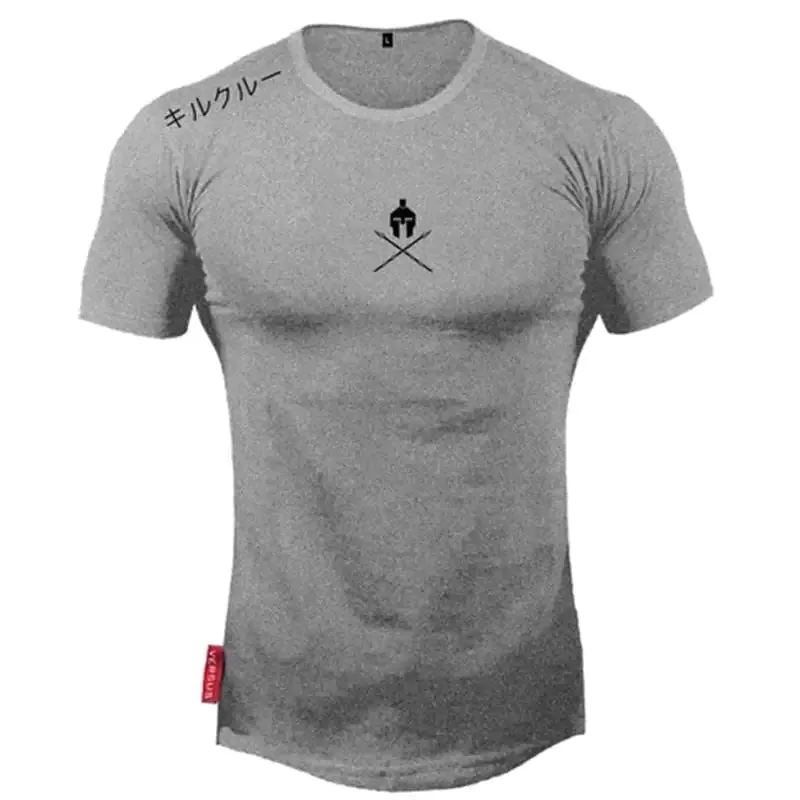 Men's Summer Bodybuilding Tee: Cool & Stylish