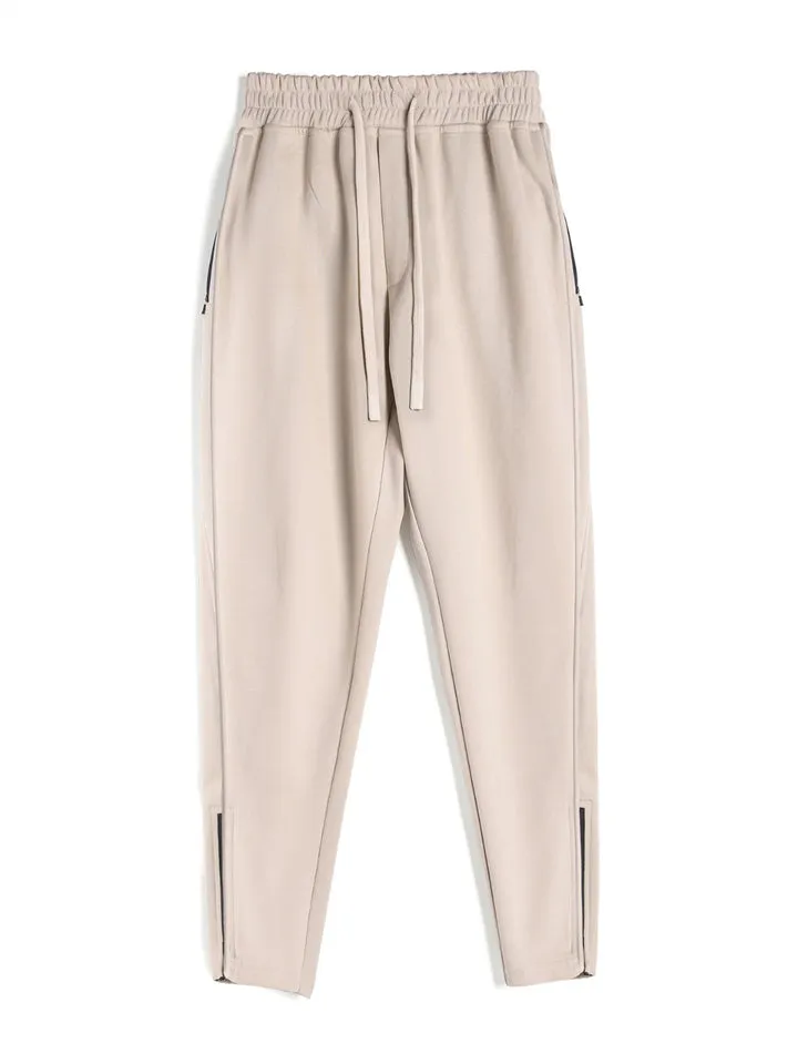 Men's Thickened Warm Cotton Sport Pants for Winter