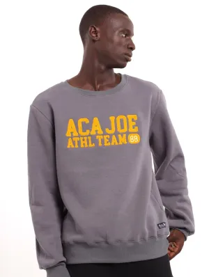 Men's Towel App Crew Pullover - Charcoal