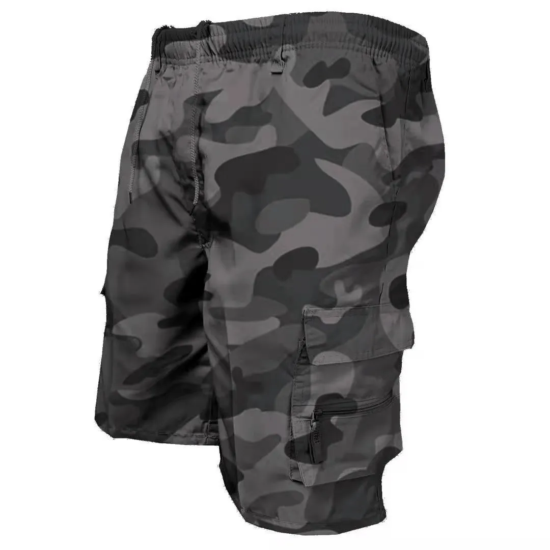 💝Men's Zipper Pockets Hiking Athletic Running Shorts