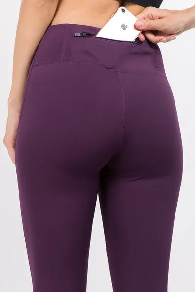 Mesh Colorblock Tight - Purple