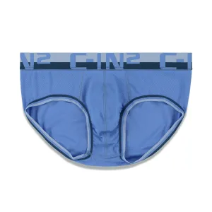 Mesh Mid Rise Brief Baldwin Blue