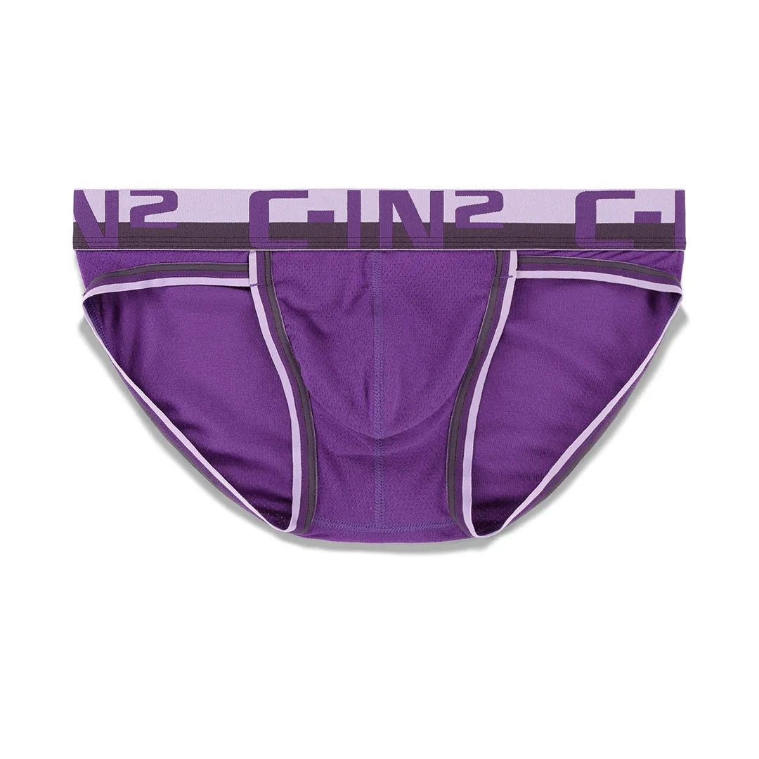Mesh Sport Brief Paco Purple