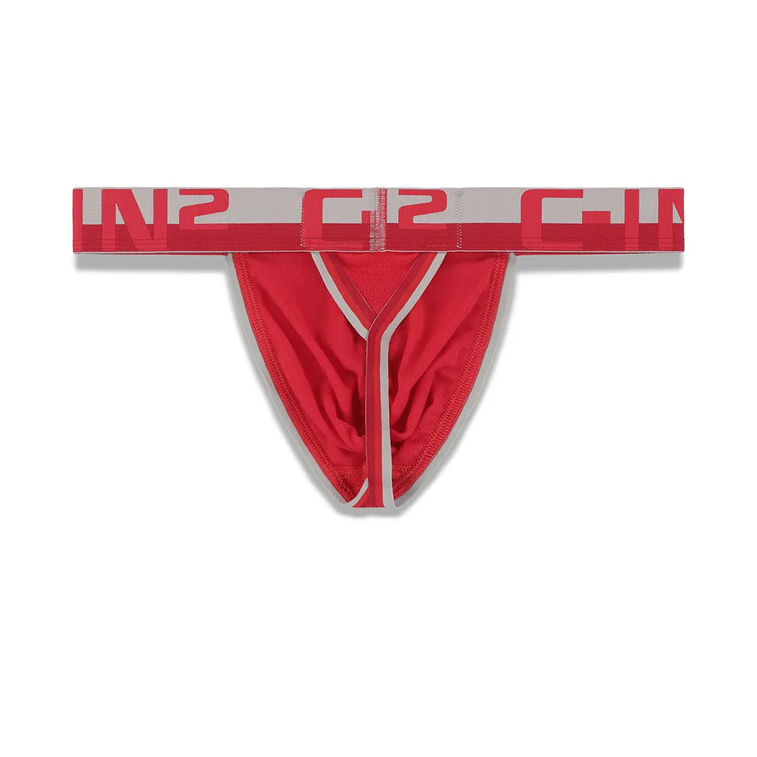 Mesh Thong Randall Red