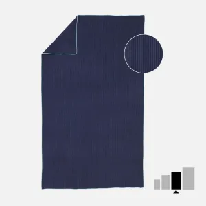 Microfibre Swimming Towel Size L 80 x 130 cm - Striped