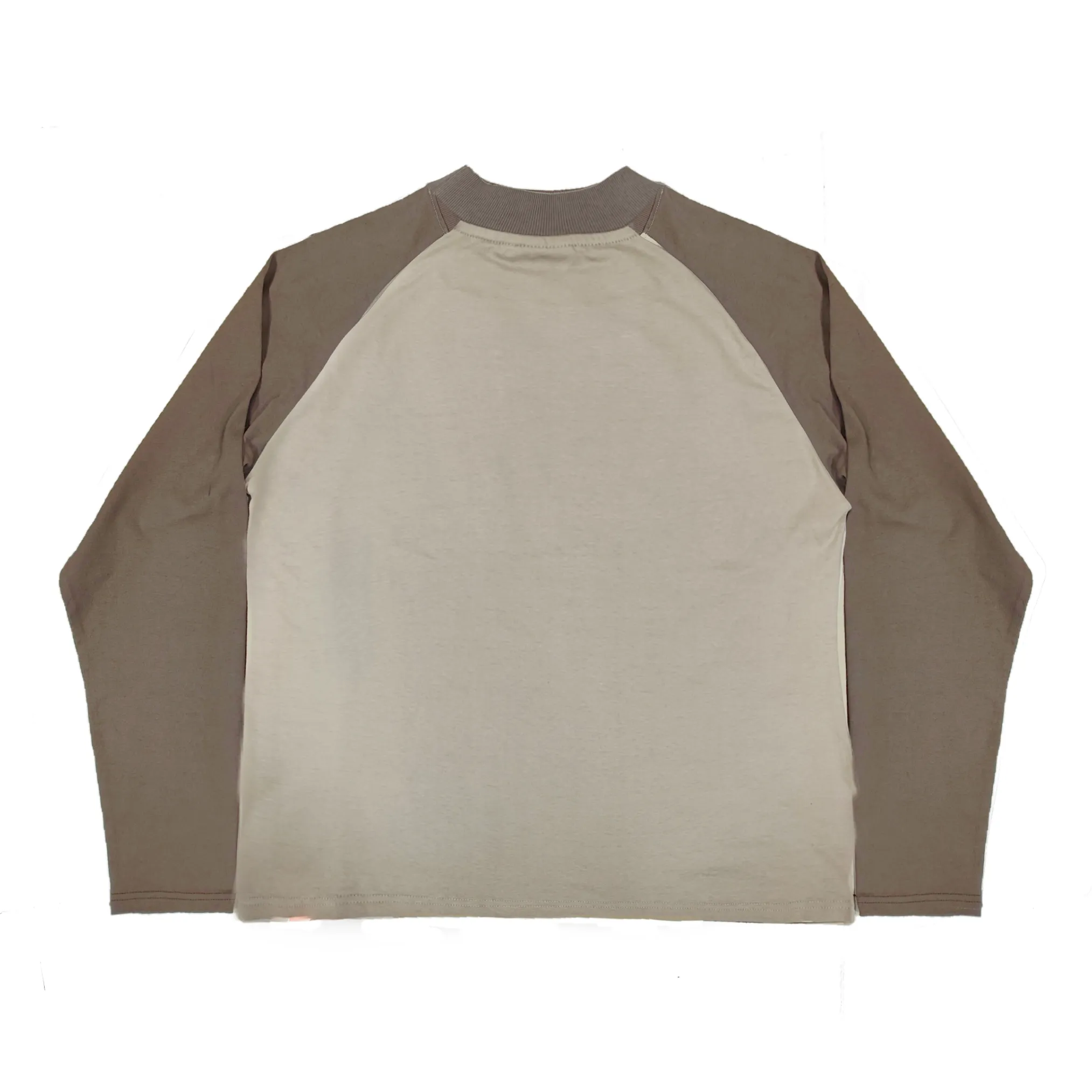 Moses Paneled Longsleeve T-Shirt Gray/Pink