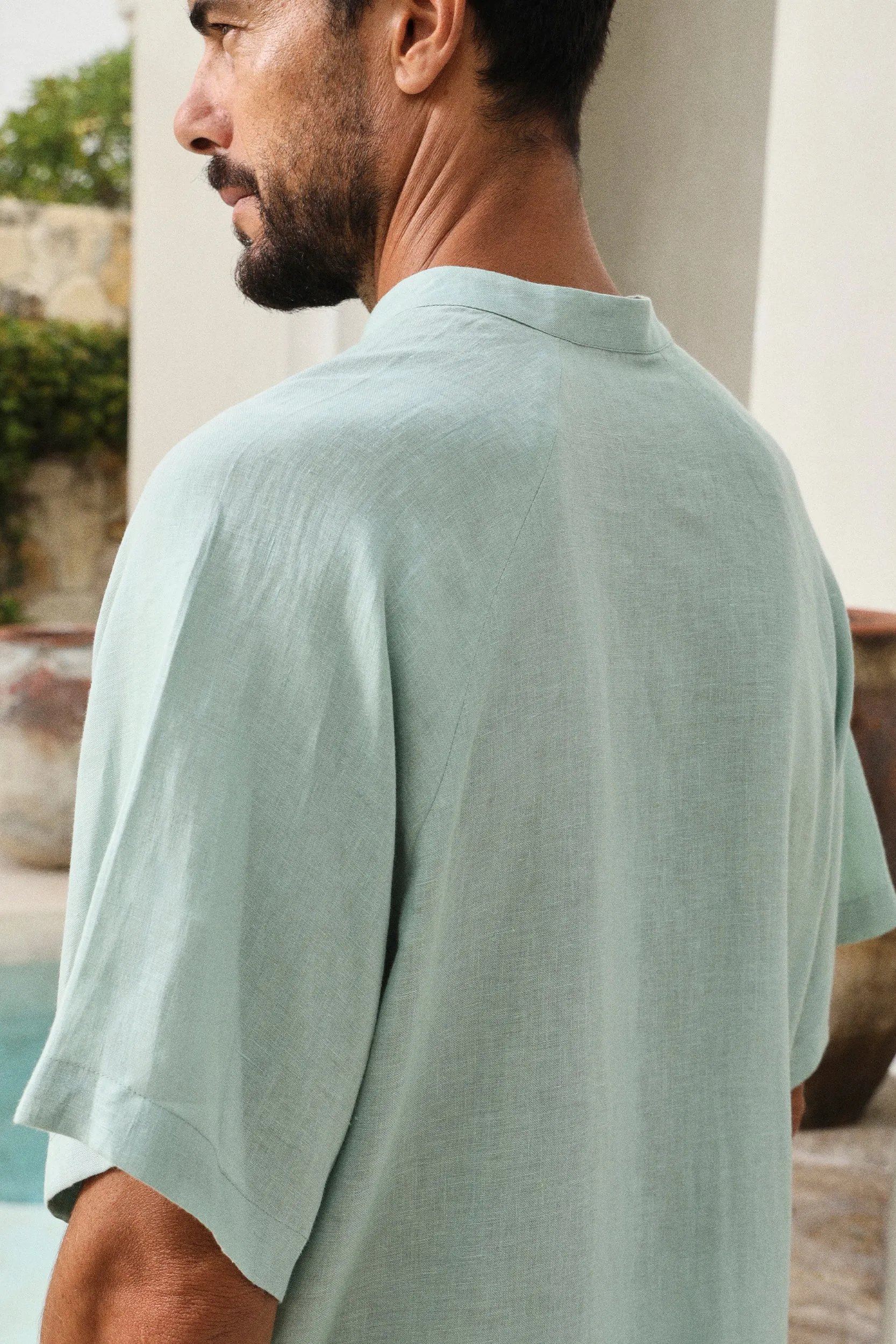 Naples Shirt - Man (Seafoam)