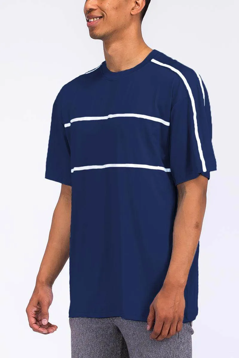 Navy Blue Jordan Tshirt Short Set