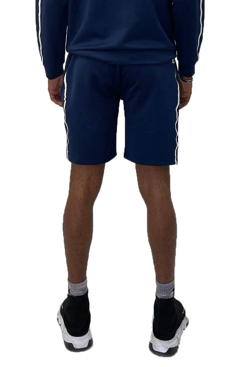 Navy Blue Jordan Tshirt Short Set