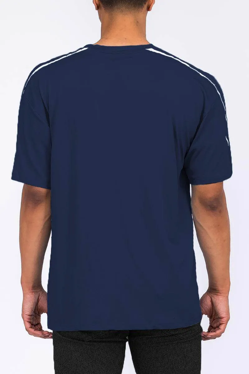 Navy Blue Jordan Tshirt Short Set