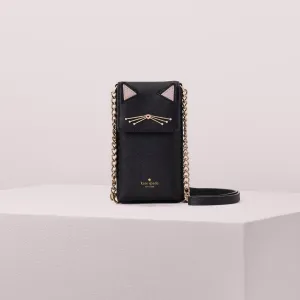 North South Cat Smartphone Case Crossbody Bag