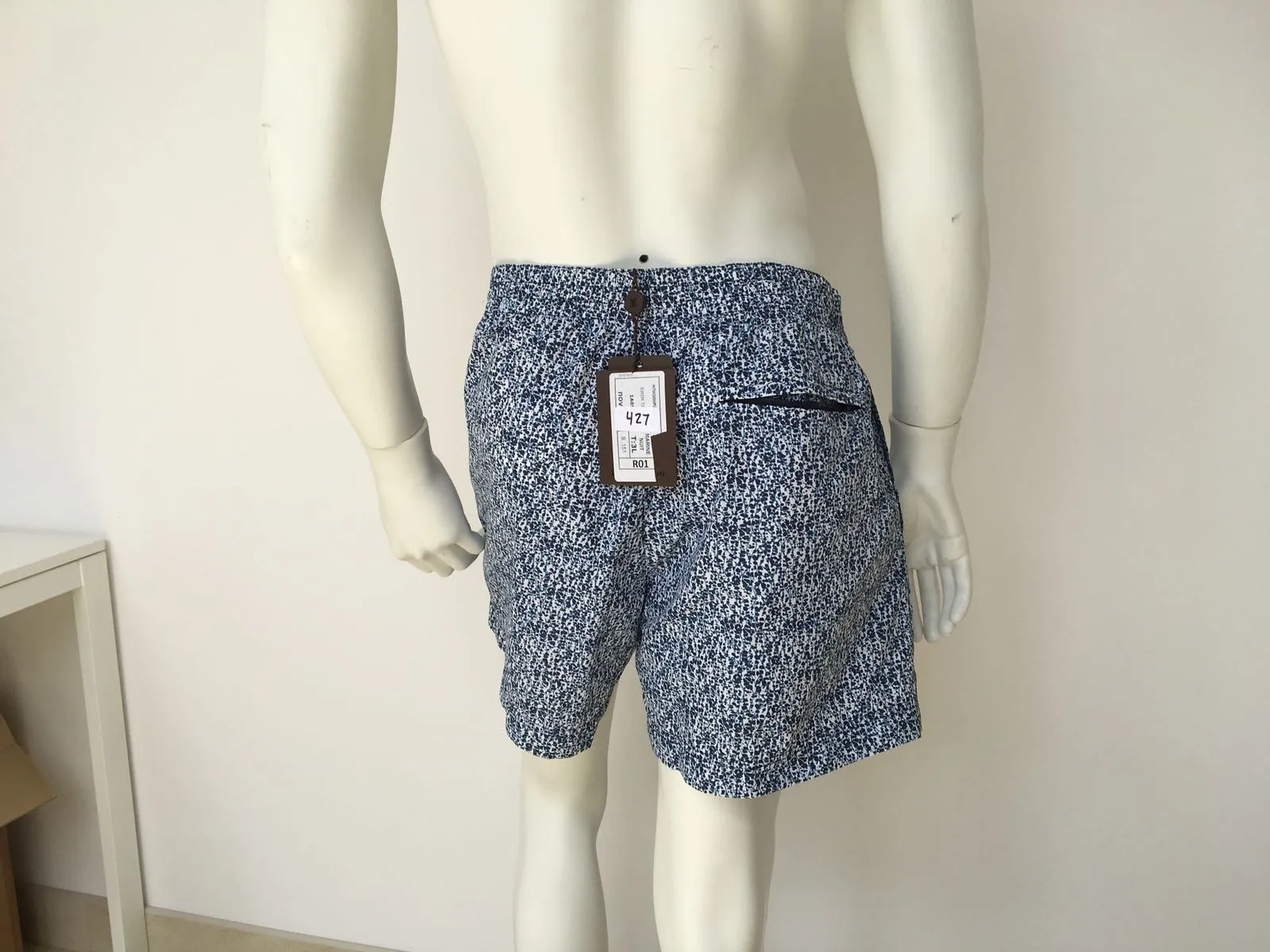 Paint Splash Swim Trunks