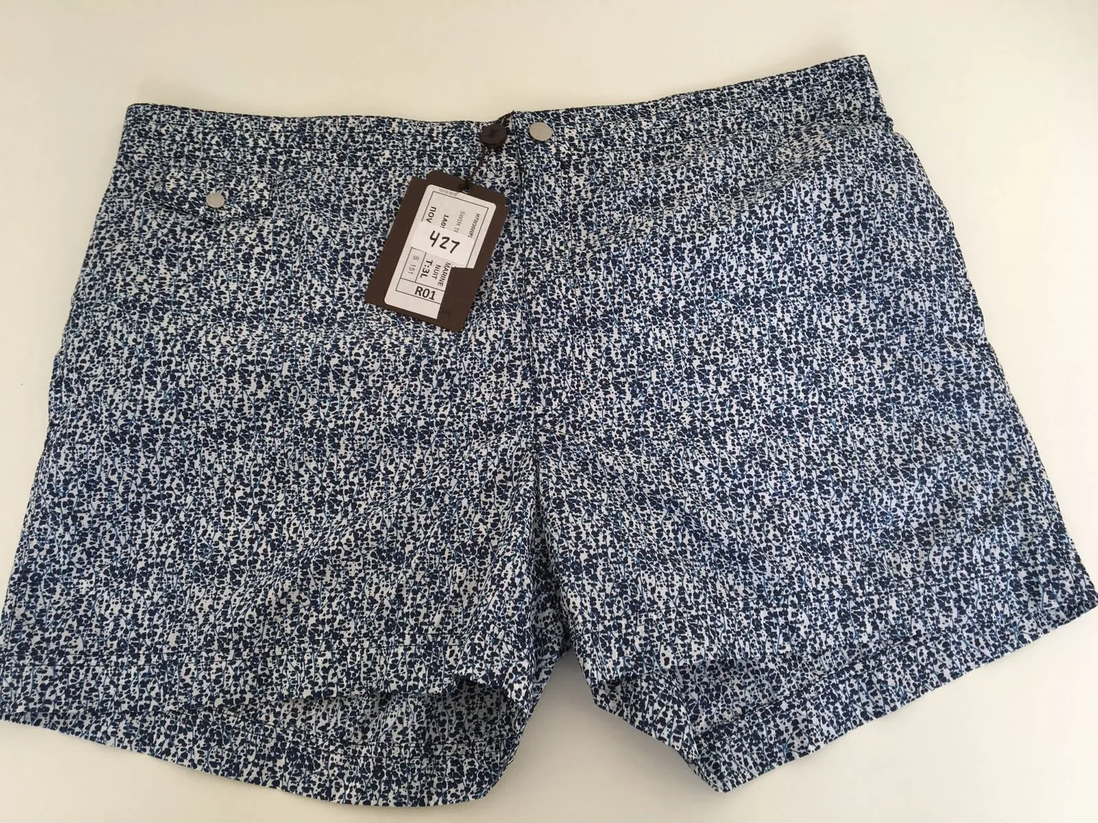 Paint Splash Swim Trunks