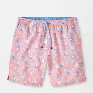 Peter Millar Boats And Ropes Swim Trunk