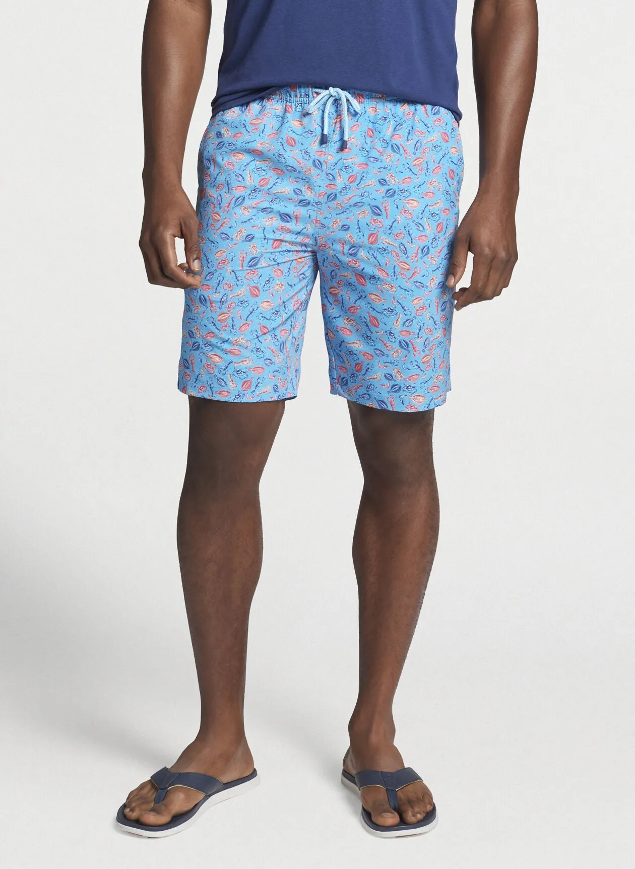 Peter Millar - Men's Swim Trunks - Island Blue Bottomfeeders