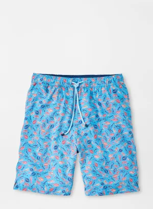 Peter Millar - Men's Swim Trunks - Island Blue Bottomfeeders