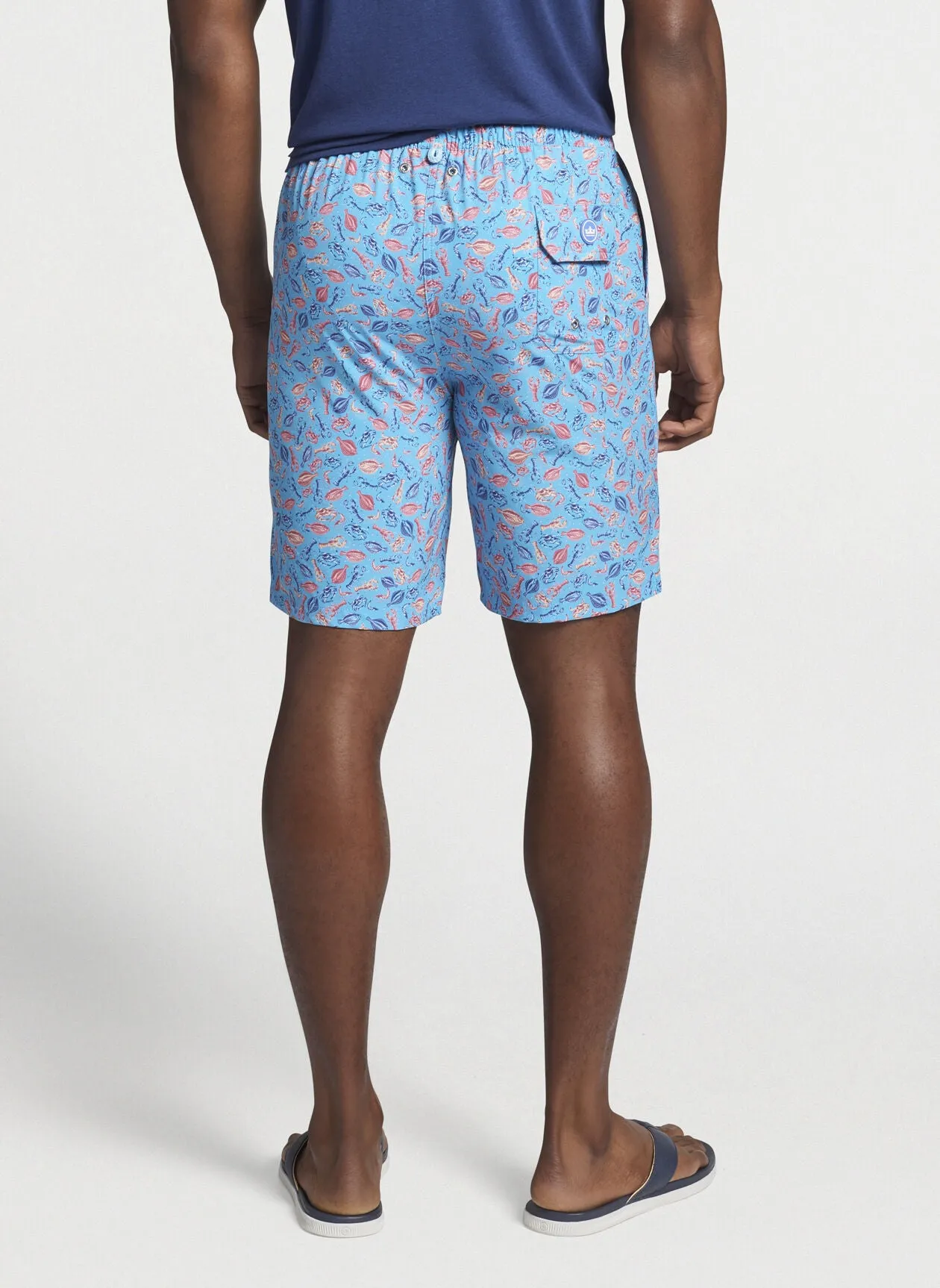 Peter Millar - Men's Swim Trunks - Island Blue Bottomfeeders